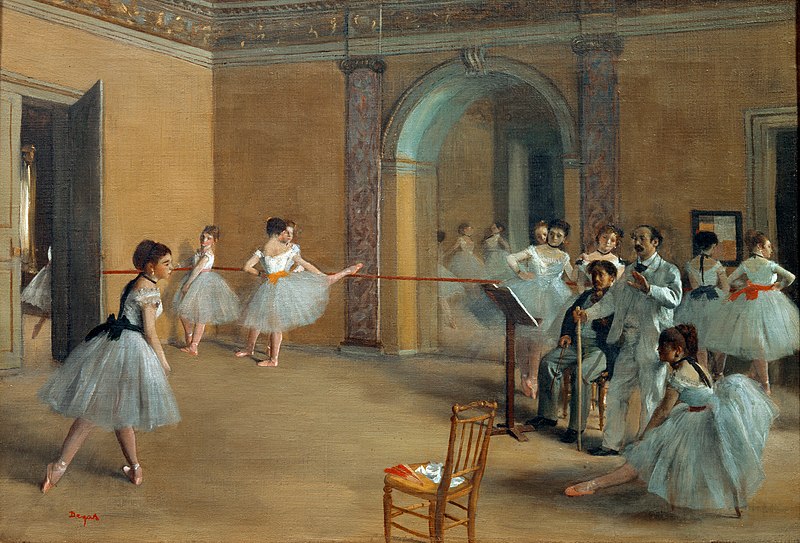 File:Edgar Degas - The Dance Foyer at the Opera on the rue Le Peletier.jpg