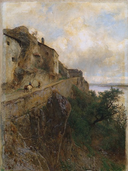 File:Eduard Peithner von Lichtenfels - Italienische Landschaft - 7962 - Kunsthistorisches Museum.jpg