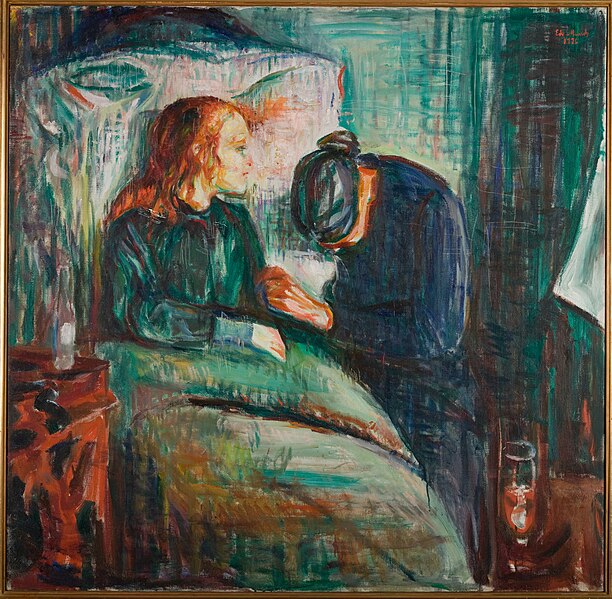 File:Edvard Munch - The Sick Child - MM.M.00052 - Munch Museum.jpg