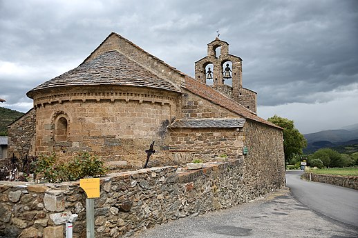 Vue d'ensemble du chevet.