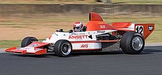 Vern Schuppan placed second in the race driving an Elfin MR8, similar to that pictured above Elfin mr8c.jpg