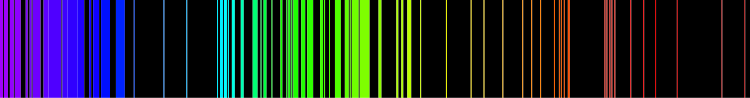 Emission spectrum of iron Emission spectrum-Fe.svg