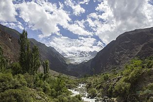 Rakaposhi view point on Karakoram Highway