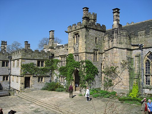 Entrance to Haddon Hall - geograph.org.uk - 2616808