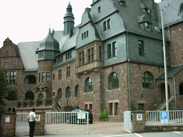 Landratsamt des Odenwaldkreises in Erbach