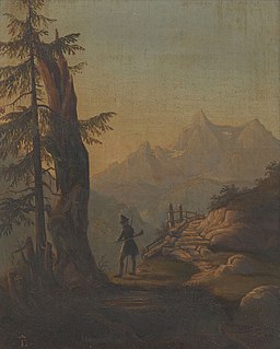 Ernst II, Duke of Saxe-Coburg-Gotha (1818-93) - The Mountain Path - RCIN 403728 - Royal Collection