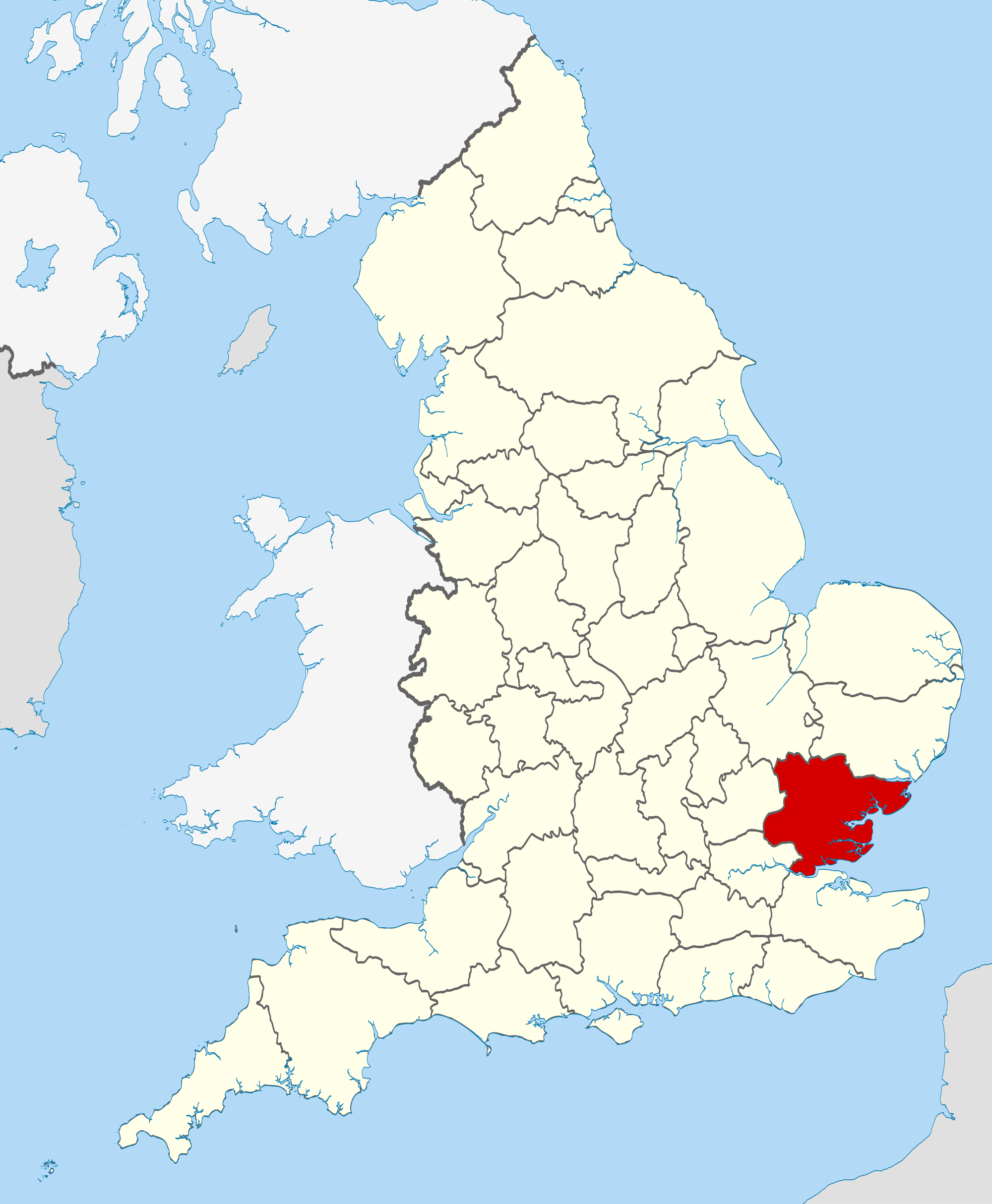 Map Of Essex Uk Essex   Wikipedia