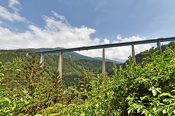 Europabrücke Brennerautobahn Österreich