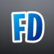 FD letter icon symbol.png