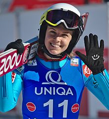 FIS Světový pohár ve skoku na lyžích, dámy Hinzenbach 20170205 DSC 0046.jpg