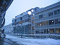 27 December 2005 Snow falling on the campus of the University of Graz