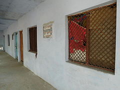 First floor of Shri Ram Janki Sanskrit Mahavidyalaya Gauriyapur.JPG