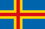 Alandská vlajka (finské souostroví)