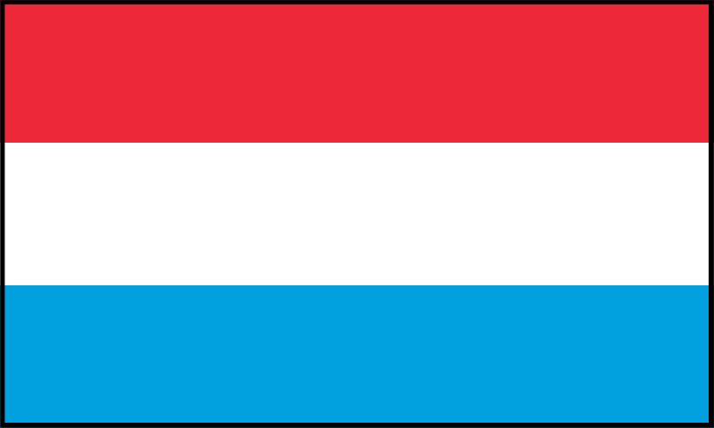 File:Flag of Luxembourg with border.svg