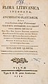 Flora Lithuanica inchoata seu enumeratio plantarum quas circa Grodnam collegit & determinavit (in Latin) by Jean-Emmanuel Gilibert, Vilnius, 1782.jpg