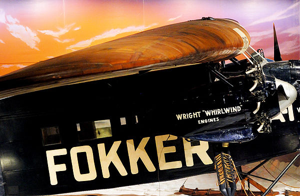 The Fokker FVIIa/3M – Josephine Ford, on display at The Henry Ford Museum