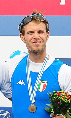 Francesco Rigon Korea Chungju World Rowing 2013 (cropped).jpg