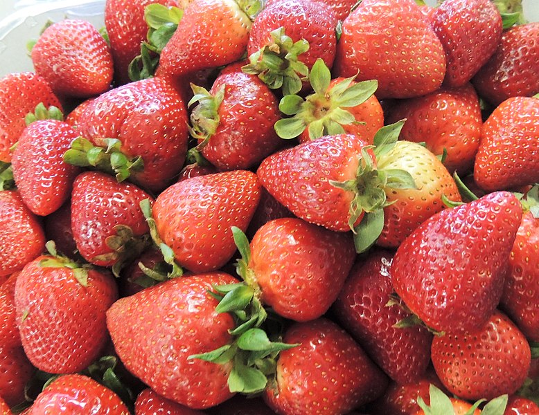 File:Fresh strawberries.jpg