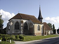 Pohľad na miestny kostol