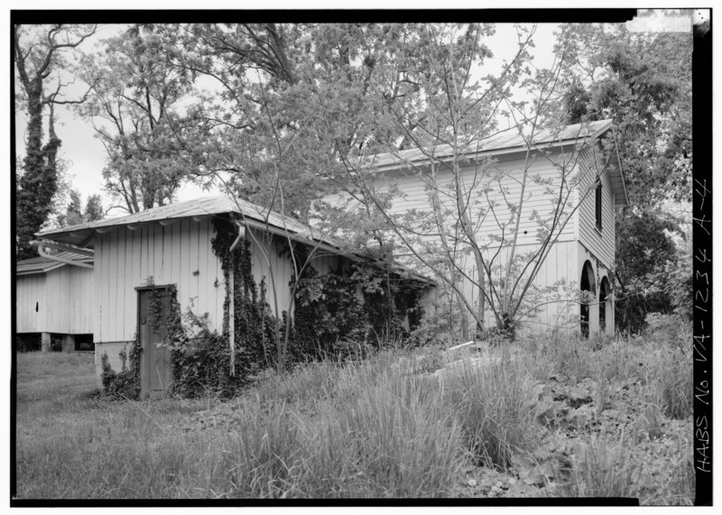 File:GENERAL VIEW FROM NORTHWEST - Prospect Hill, Carriage House, Near Routes 613 and 607 intersection, Trevilians, Louisa County, VA HABS VA,55-TREV.V,11A-4.tif