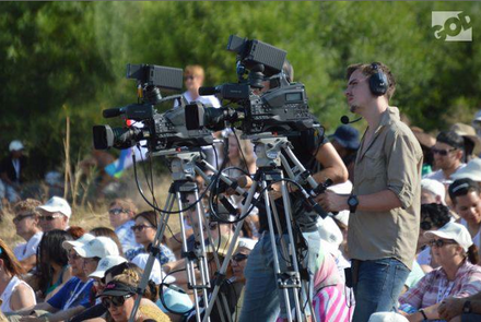 GOD TV Camera Crew on location in Israel.