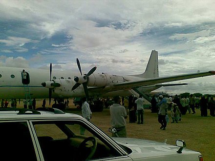 The Galkaio Airport.