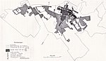 Gasnätets utbyggnad i Malmö 1914 och 1929 samt viktigare anläggningar.