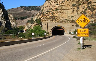 <span class="mw-page-title-main">Gaviota Tunnel</span> Tunnel along US Route 101 in Gaviota State Park, California, United States