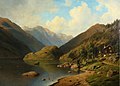 Georg Emil Libert - Sommerparti fra Sognefjorden, Norge (1883).jpg