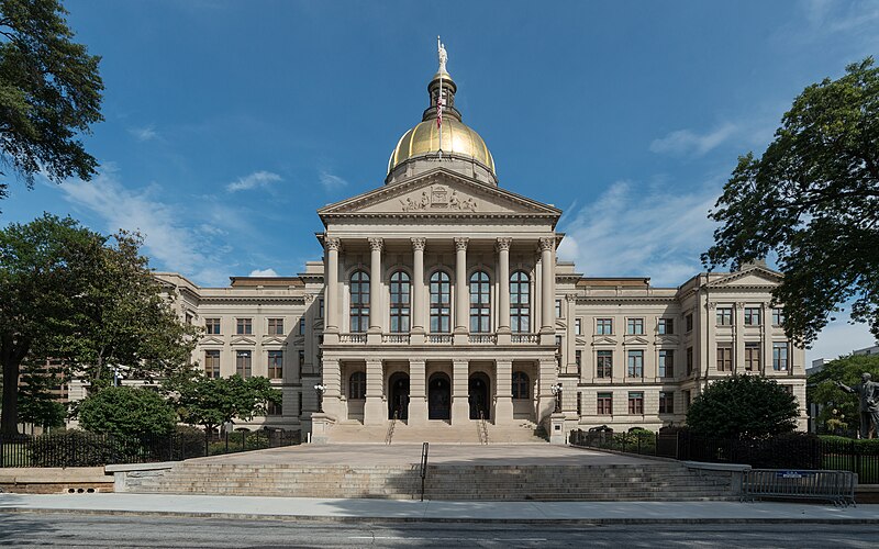 File:Georgia State Capitol, Atlanta, Northwest view 20160716 1.jpg