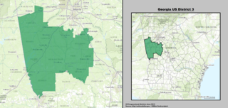 <span class="mw-page-title-main">Georgia's 3rd congressional district</span> U.S. House district for Georgia