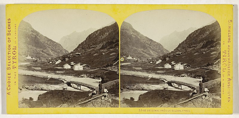 File:Gezicht op het Ötztal nabij Sölden, Oostenrijk Le Oetzthal près de Solden, Tyrol (titel op object) A Choice Selection of Scenes in the Tyrol Sammlung ausgewählter Ansichten in Tirol (serietitel op object), RP-F-F12573.jpg