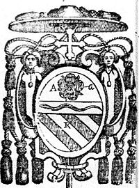 Coat of arms of Cardinal Giambattista Orsini. Giambattista Orsini COA.jpg