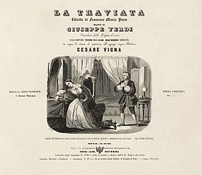 Skor vokal La traviata