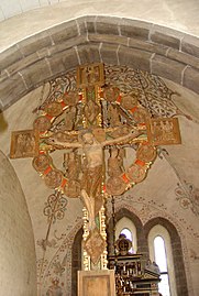 Triumfkrucifix från omkring år 1300.