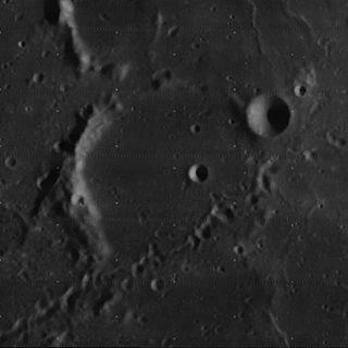 <span class="mw-page-title-main">Gould (crater)</span> Feature on the moon