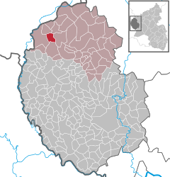 Großlangenfeld - Carte
