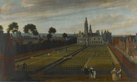 The Palace of Nassau in Brussels, Guilliam van Schoor and Gillis van Tilborgh, 1658