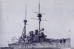 HMS Lord Nelson (1906) în timpul proceselor 1908.jpg