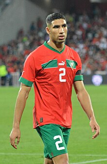 HAKIMI #2 Morocco Away Soccer Jersey 2022