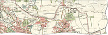Map of North Glasgow including Springburn, published in 1923 HamiltonHill1923.jpg