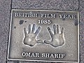 Hand prints in Leicester Square, London - Omar Sharif (4040016704).jpg