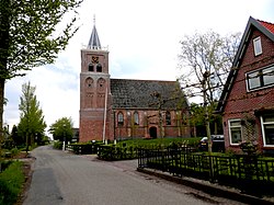 Street view with church