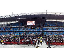 The City of Manchester Stadium pictured before the fight. Hatton lazcano city of manchester.jpg