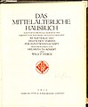 Hausbuch Wolfegg 1912 Titel.jpg