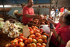 An "Agricola" grocery market in Havana (La Habana), Cuba