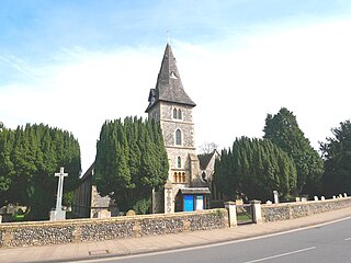 <span class="mw-page-title-main">St Mary the Virgin, Hayes, Bromley</span> Church in England