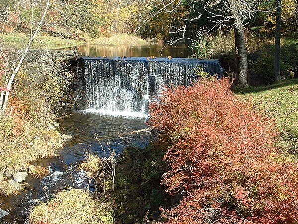 Dell Dam in autumn