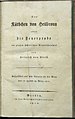 Das Käthchen von Heilbronn 1810, Erstausgabe.