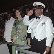 Henck Arron, Beatrix, Johan Ferrier 1975.jpg